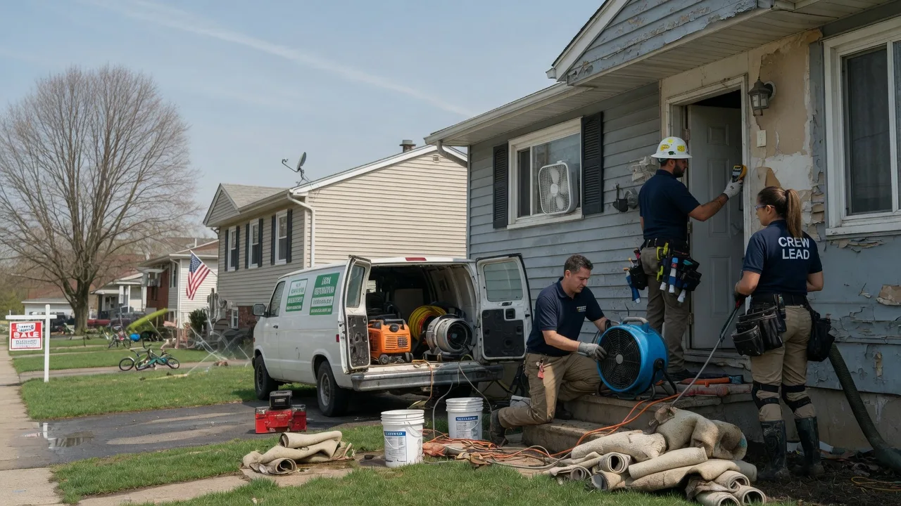 Flood Cleanup in Suttons Bay, MI near me